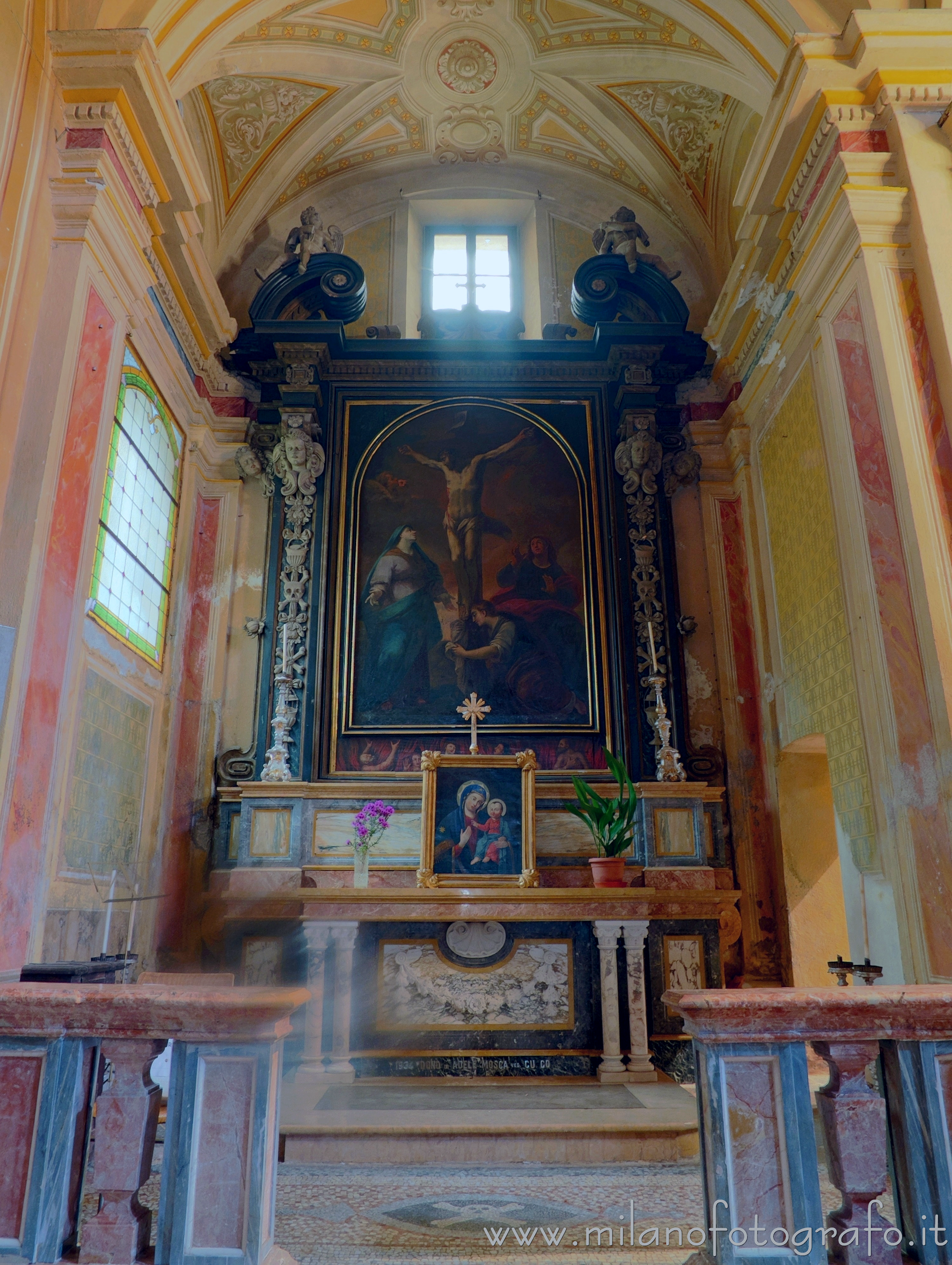 Campiglia Cervo (Biella, Italy) - Chapel of the crucifixion in the Parish Church of Saints Bernard and Joseph